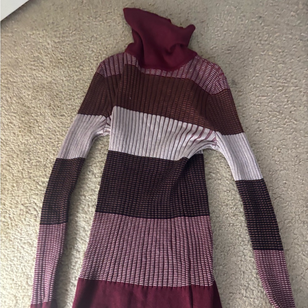 Almost Famous Multicolor Turtleneck Sweater